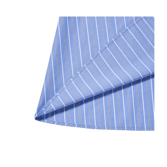 Uniqlo Striped Cotton Long-Sleeve Long Shirt Dress. Size M. It Has Pockets! - Picture 8 of 10